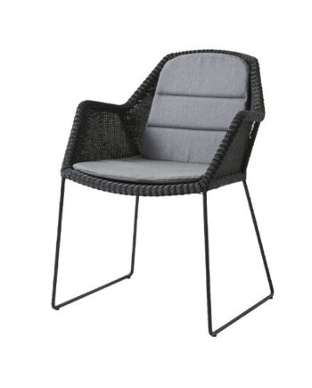 Cane-line Breeze Havestol Sort Grey  : Erling Christensen Møbler