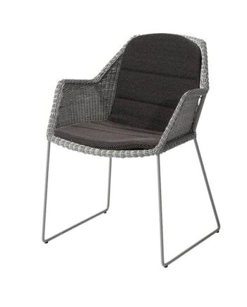 Cane-line Breeze Havestol Taupe Focus Dark Grey  : Erling Christensen Møbler