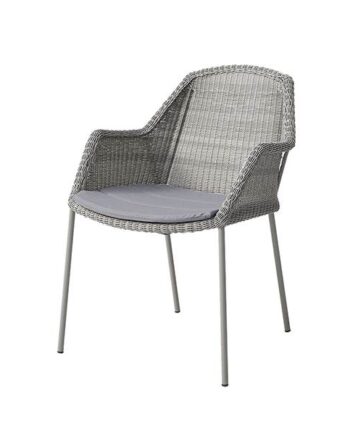 Cane-line Breeze Havestol Taupe Natté Grey  : Erling Christensen Møbler