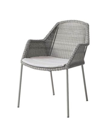 Cane-line Breeze Havestol Taupe Natté Light Grey  : Erling Christensen Møbler