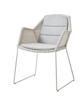 Cane-line Breeze Havestol White Light Grey  : Erling Christensen Møbler