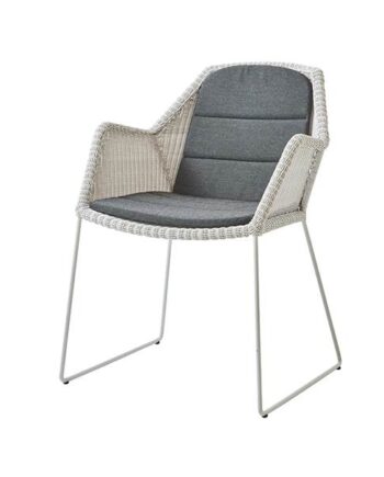 Cane-line Breeze Havestol White- Sort  : Erling Christensen Møbler