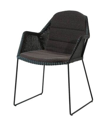 Cane-line Breeze Havestol -sort Focus Dark Grey  : Erling Christensen Møbler