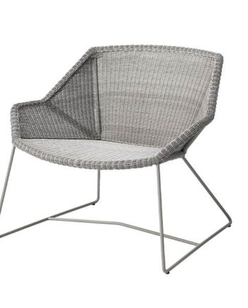 Cane-line Breeze Loungestol Taupe Ingen Hynde  : Erling Christensen Møbler