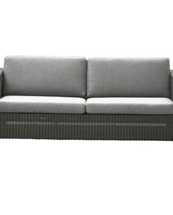 Cane-line Chester Sofa  Grafit Grå  Hynde   Lysegrå  : Erling Christensen Møbler