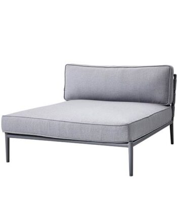 Cane-line Conic Daybed Modul  Lysegrå  : Erling Christensen Møbler