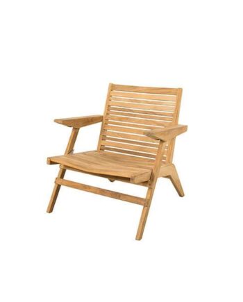 Cane-line Flip Loungestol Teaktræ  : Erling Christensen Møbler