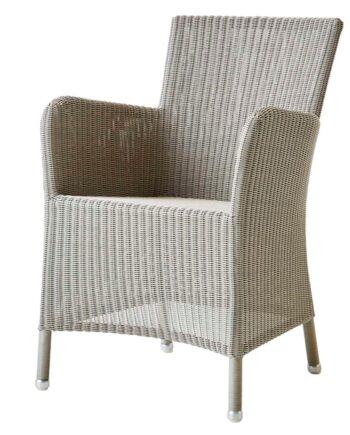 Cane-line Hampsted Havestol Taupe  : Erling Christensen Møbler