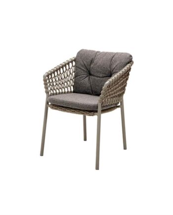 Cane-line Ocean Havestol Taupe Hynde   Wove Dark Grey  : Erling Christensen Møbler