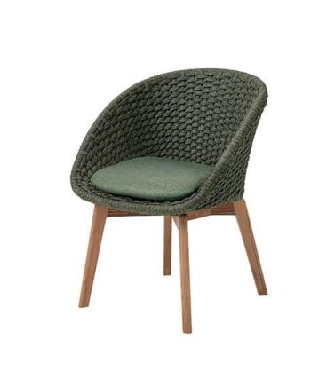 Cane-line Peacock Havestol Grøn    Grøn Hynde  : Erling Christensen Møbler