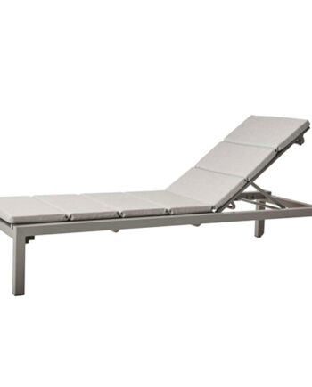 Cane-line Relax Solseng Lysegrå Med Hynde   Lysegrå  : Erling Christensen Møbler