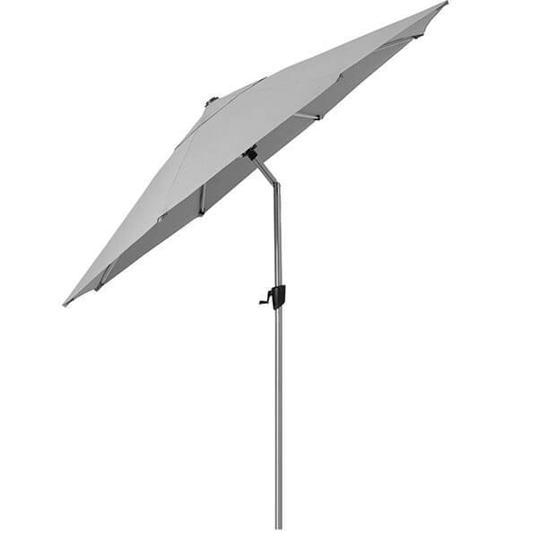 Cane-line Sunshade Parasol   Tilt   300 Cm Light Grey  : Erling Christensen Møbler