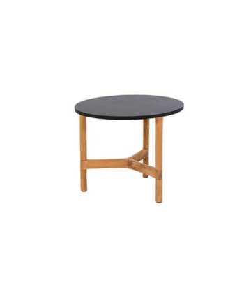 Cane-line Twist Sofabord ø45 Cm Teak Stel  : Erling Christensen Møbler
