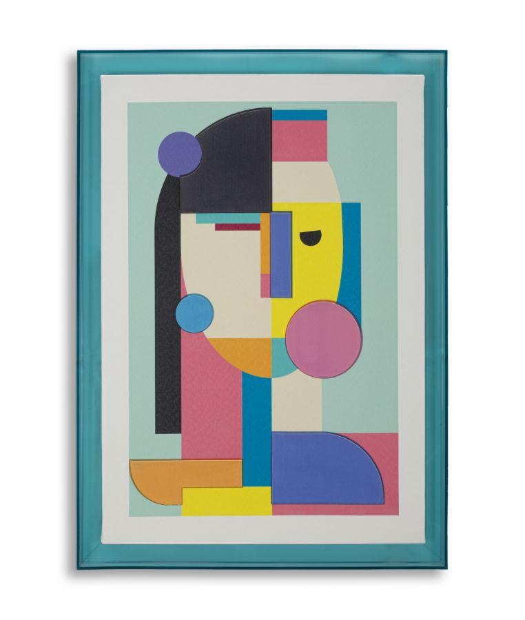 Canvas Print Af Fyrretræ  Lærred Og Plast   50x3x3 Cm