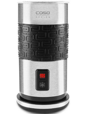 Caso Fomini Crema Inox Mælkeskummer  Stål Sort