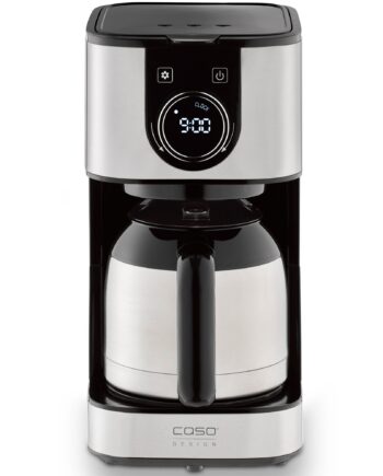 Caso Selection C10 Thermo Kaffemaskine  Stål Sort