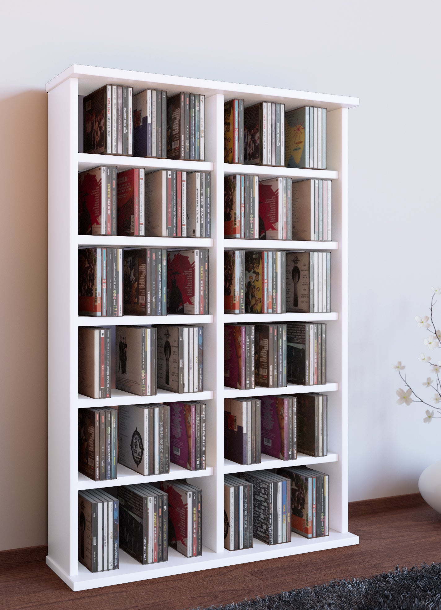 Cd Dvd-tårn  Quot Ronul Quot  Til 300 Cd Er