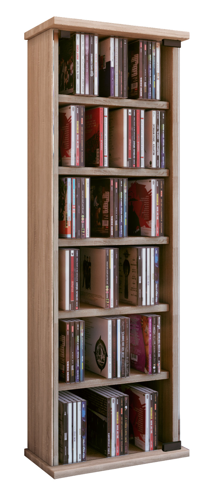 Cd Dvd-tårn  Quot Vetro Quot  Til 150 Cd Er  91     31   18 Cm