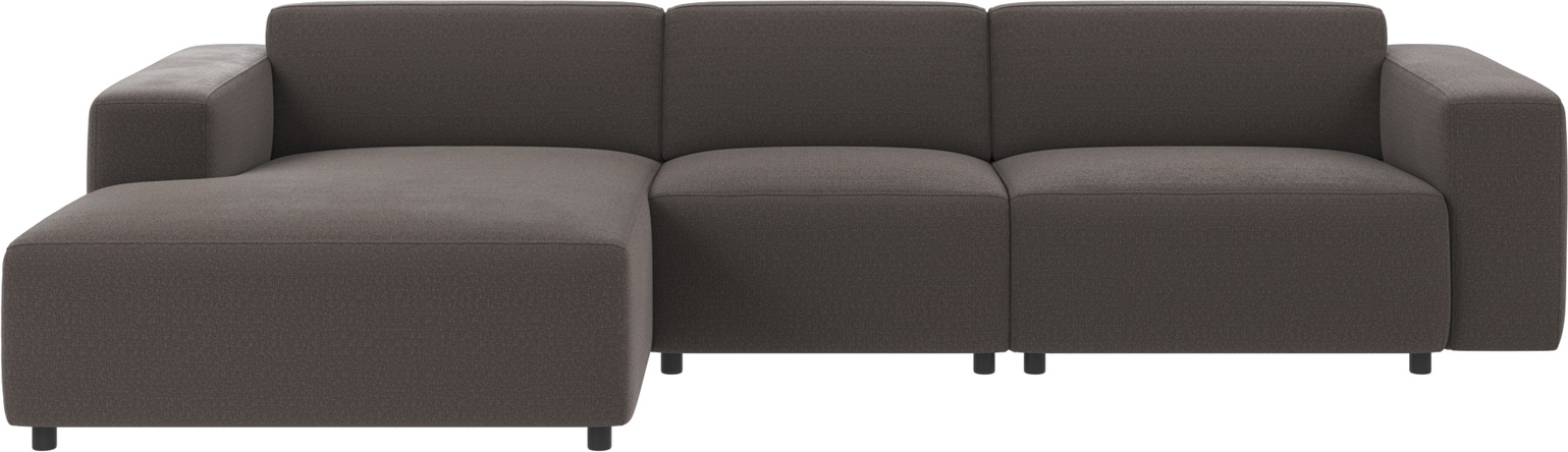 Chaiselong Sofa Rowico Willard Rita-stof Mørkegrå -design 312ã 161ã 70 Cm Modulopbygget Fsc-certificeret