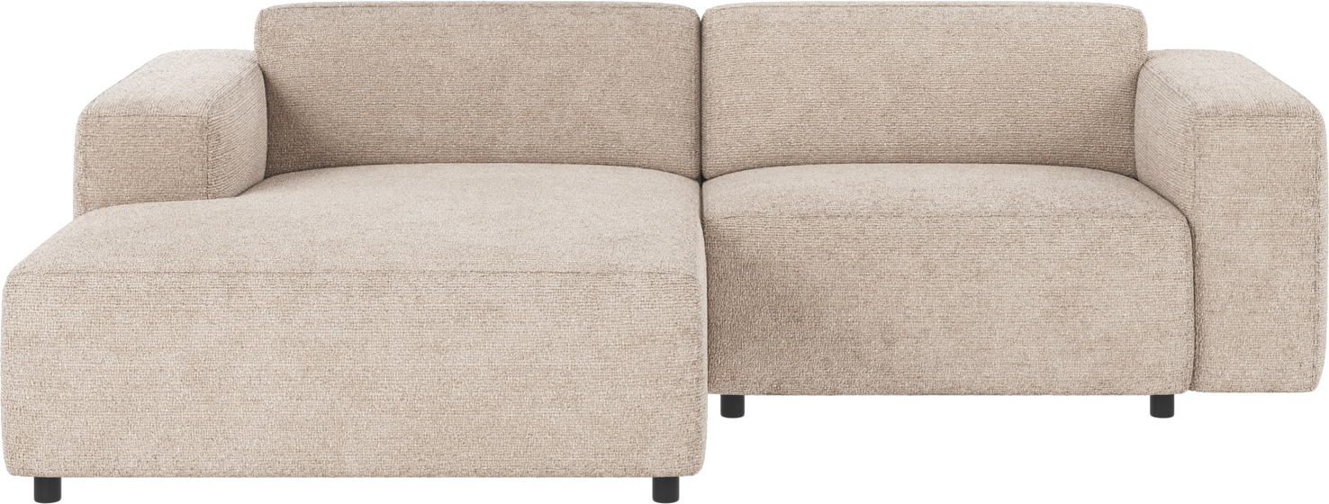 Chaiselongsofa Venstrevendt Rowico Willard Robin Lysegrå 234x161x70 Cm