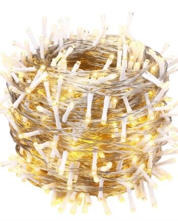 Christmas Fairy Lights Warm White 65m Transparent