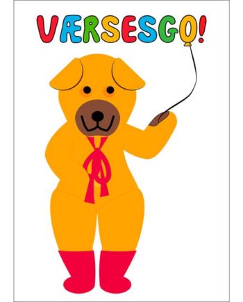 Citatplakat  Quot Bamse Værsesgo Quot  Plakat 30x42 Cm  : Erling Christensen Møbler