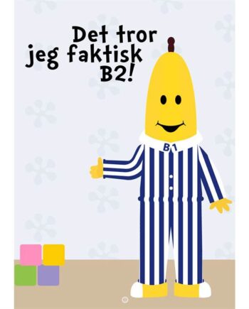 Citatplakat  Quot Det Tror Jeg Faktisk Quot  Plakat 30x42 Cm  : Erling Christensen Møbler