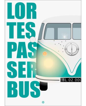 Citatplakat  Quot Lortespasserbus Quot  Plakat  : Erling Christensen Møbler