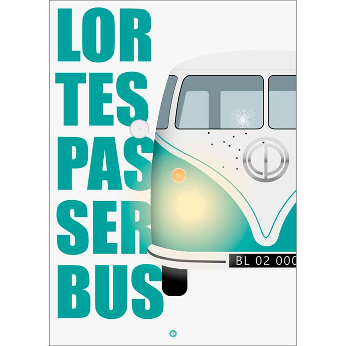 Citatplakat  Quot Lortespasserbus Quot  Plakat  : Erling Christensen Møbler