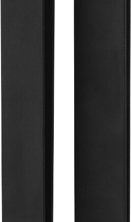 Clips Klemmer Til Magasinholder Kristina Dam Curved Sort Pulverlakeret Stål 21 Cm