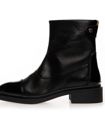 Copenhagen Shoes As You See Patent Toe Støvle Black  : Erling Christensen Møbler