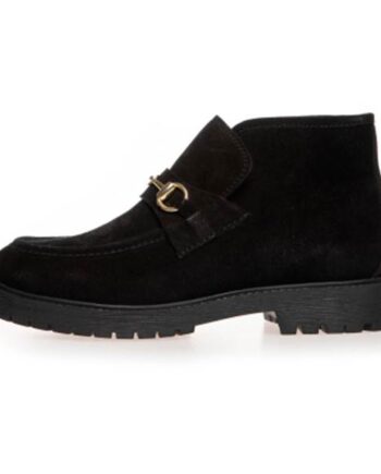 Copenhagen Shoes Flying Boot Suede Støvle Black  : Erling Christensen Møbler