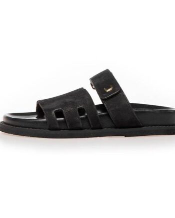 Copenhagen Shoes Summer Passion Plain Sandal Black  : Erling Christensen Møbler