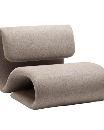 Dan-form Dubna Loungestol Brun Bouclé Stof