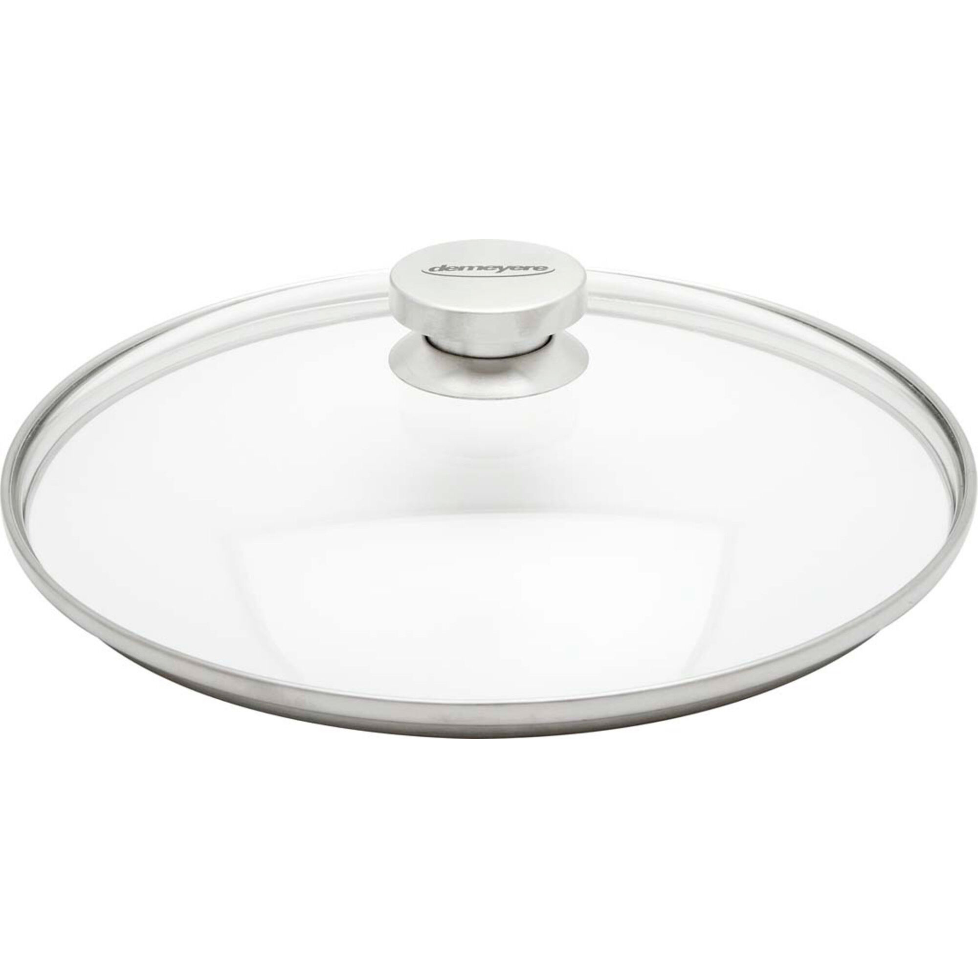 Demeyere Specialties Glaslåg Med Stålknop 18 Cm