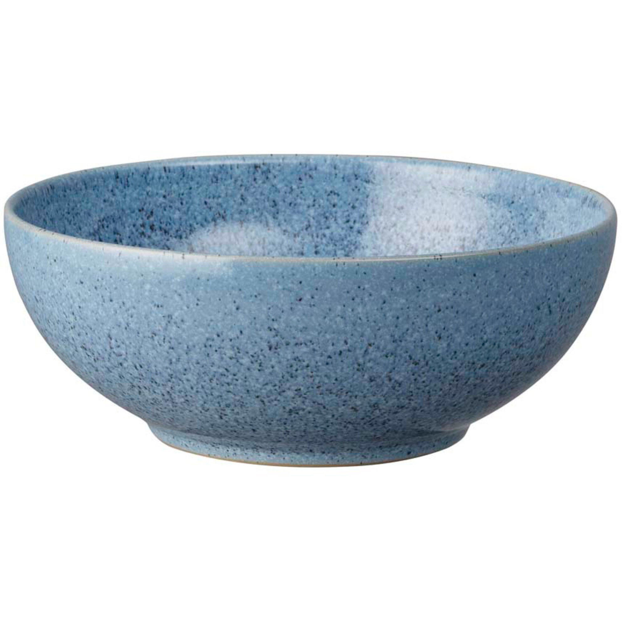 Denby Studio Blue Dyb Skål  17 Cm  Flint  Grå