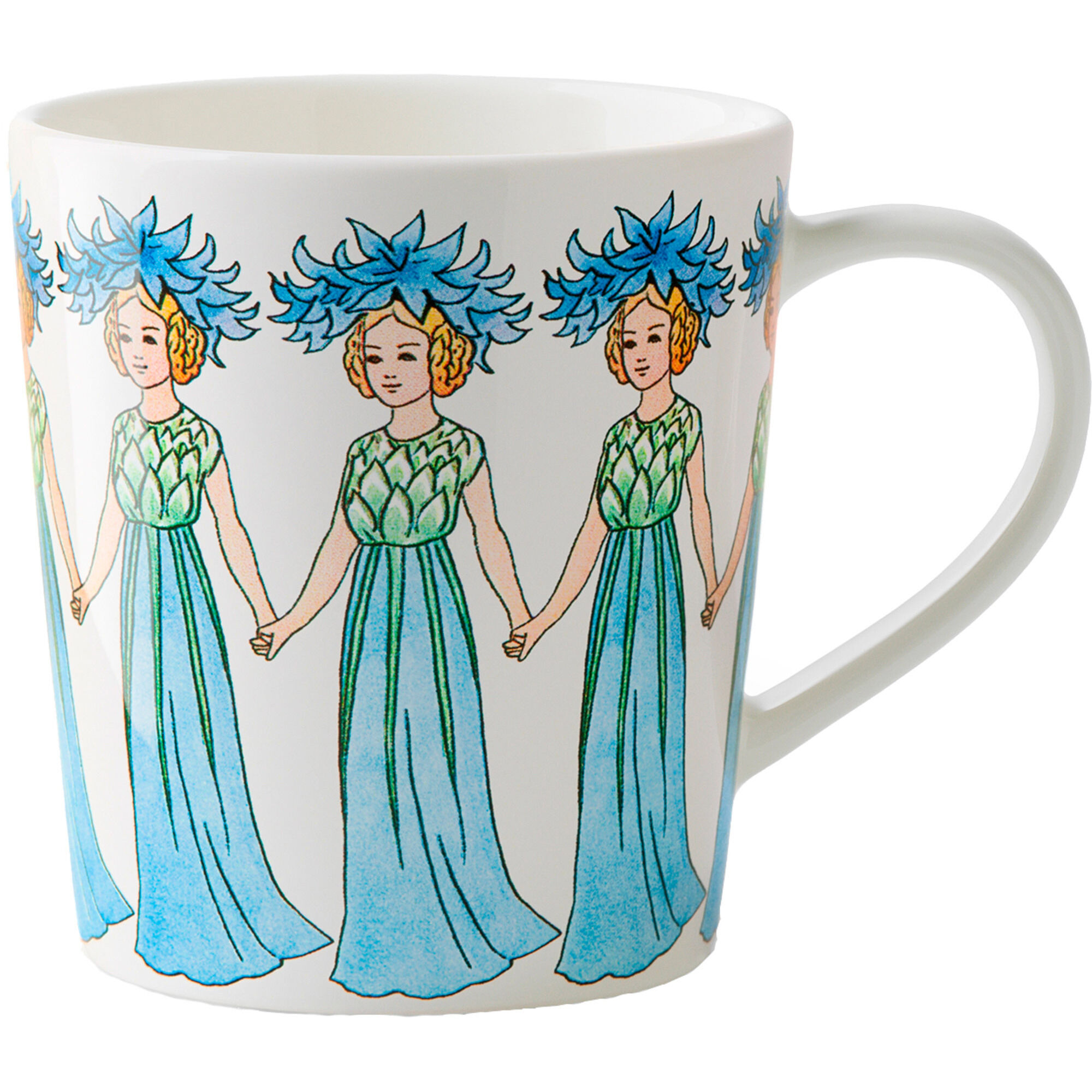 Design House Stockholm Elsa Beskow  Cornflower Krus Med Hank