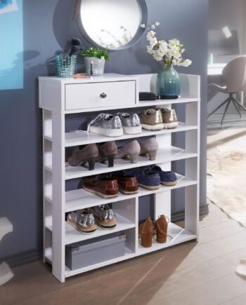 Designer Skoreol  Skandinavisk Stil  75   92     24 Cm  Hvid