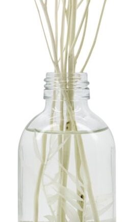 Duftfrisker Meraki Timber Haze   Rattan Duftdispenser Med Let Frugtig Aroma ø5     26 Cm Transparent Flaske