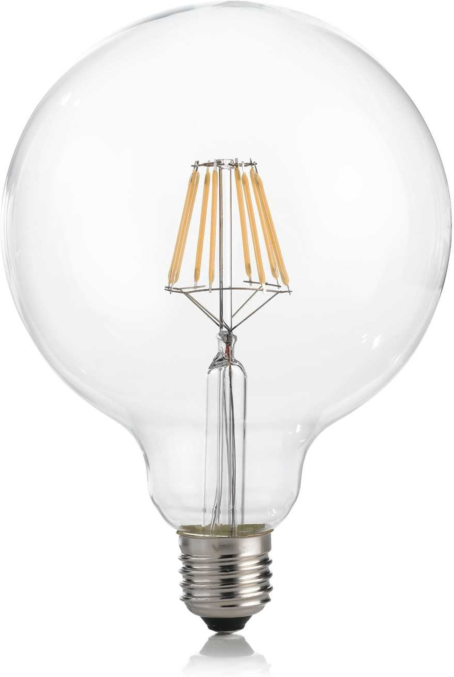 E27 Glaspære Ideal Lux E27-serie 8w 860 Lm 3000k ø125xh170 Mm