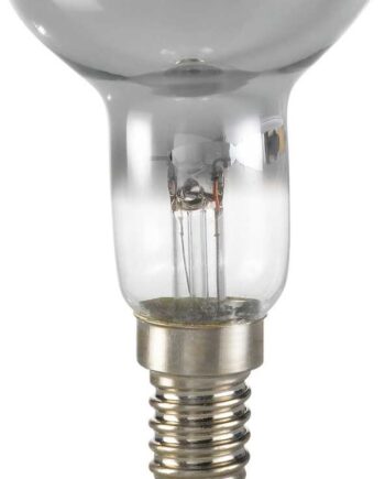 Elpære Ideal Lux E14 Krom Glas ø50 Mm H87 Mm     300 Lm 3000   Varmhvid