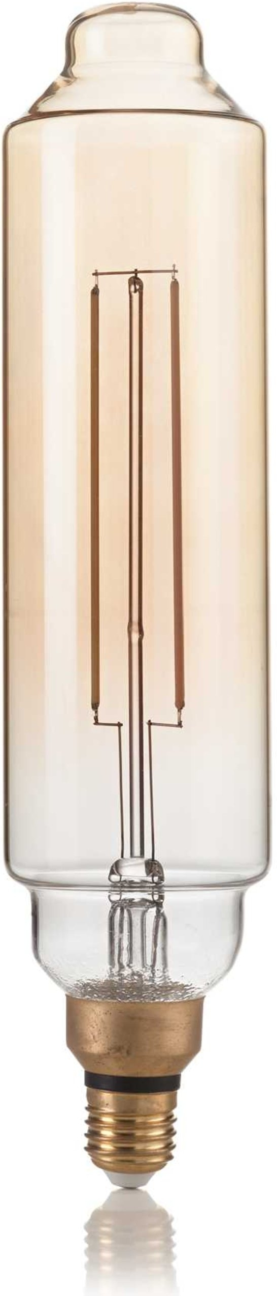 Elpære Ideal Lux E27-serie Ravfarvet Glas ø75ã 325 Mm 4w 320 Lm 2200k 15000