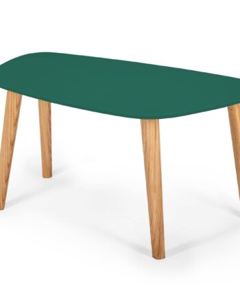 Endocarp Sofabord 80x48x40cm Grøn Asketræ