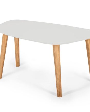 Endocarp Sofabord 80x48x40cm Pearl Grey   Asketræ