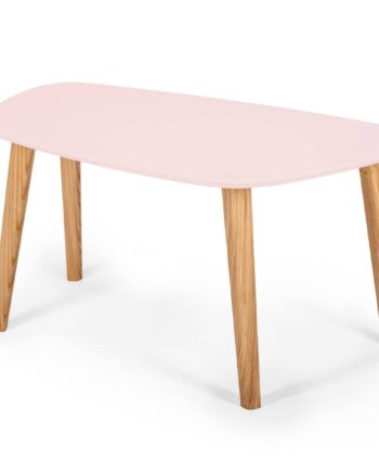 Endocarp Sofabord 80x48x40cm Powderpink   Asketræ