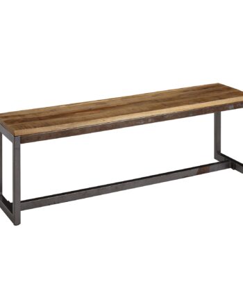 Entrébænk   Mangotræ  120x46x45cm  Vintage-stil