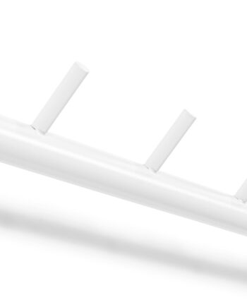 Entréknagerække Spinder Design Odin Mat Hvidt Stål    Kroge H8ã B80ã D13 Cm
