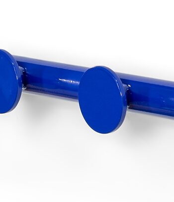 Entréknagerække Spinder Design Retro Ultramarin Stål   Kroge 75 Cm