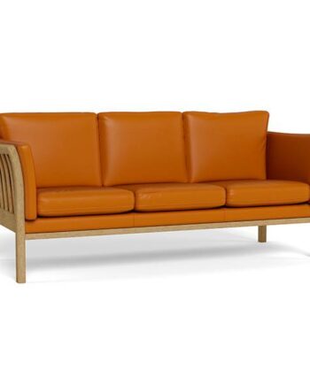 Erling Christensen Møbler Betina   Personers Lædersofa : Erling Christensen Møbler  : Erling Christensen Møbler