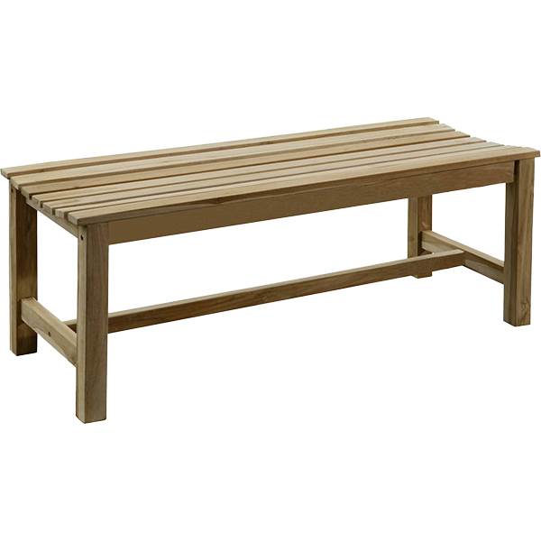 Havebænk Uden Ryglæn   Teak 150 Cm
